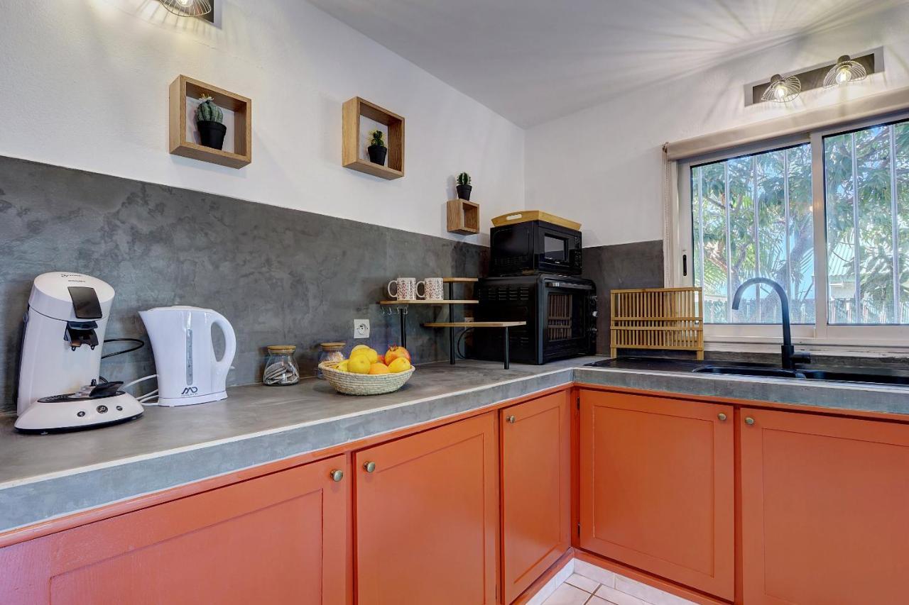 Bec Rose - Clim - Wi-Fi - Jardin Apartamento Saint-Leu Exterior foto